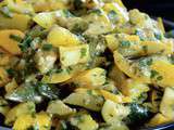 Salade de courgettes à la marocaine