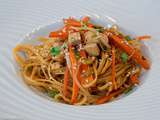 Tagliatelles fines d’Alsace aux saveurs asiatiques