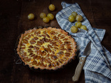 Tarte briochée aux mirabelles à l’Alsacienne