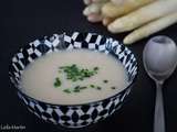 Velouté d’asperges (recette anti-gaspi avec les épluchures)