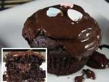 Cupcakes moelleux au chocolat