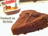 Fondant au Nutella