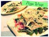 Pizza Wrap au Poivron et Coulommiers