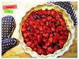 Tarte aux Fraises & Confiture de Framboise