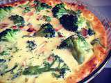 QuiCHe SanS PâTe BRoCoLiS PouLeT FuMé