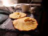 Tartelettes aux pommes cœur amande et miel