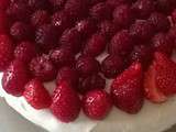 Cheesecake framboise