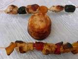 Brochettes variées pour repas gourmand