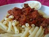 Sauce tomate version bolognaise