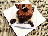 Brownies aux amandes et aux dates