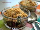 Crumble aux cerises