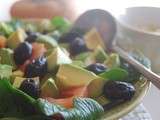 Salade doucette avocat des beaux jours ou presque