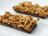 Barres de cornflakes au chocolat