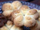 Petits sablés à la presse à biscuits - recette de Martha Stewart