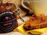 Confiture Pommes / Rhum raisin