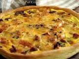 Tarte petits pois / poulet