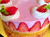 Cheesecake aux fraises