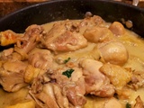 Cuisses de poulet au Muscat