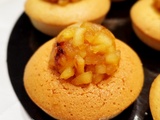 Financiers aux pommes caramélisées