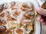 Cinnamon rolls (Brioche roulée à la cannelle) {1 livre – 1 recette}