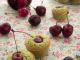 Petits financiers à la cerise (et au thé matcha)