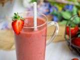 Smoothie à la fraise… Mais pas que