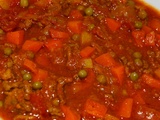 Ground beef curry