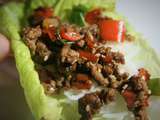 Ground Beef Lettuce Wraps