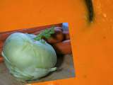 Kohlrabi and Carrot Soup