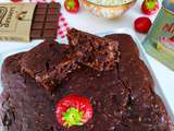 Brownie au flocon d'avoine - ig Bas