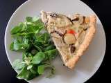 Tarte aux shiitakes et saint-jacques