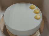 Entremets coco citron