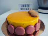 Entremets mangue coco