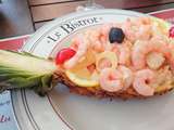 Ananas aux crevettes