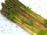 Asperges vinaigrette