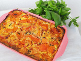 Clafoutis abricot basilic