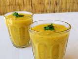 Gaspacho carotte courgette au cumin