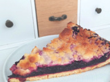 Tarte crumble aux myrtilles