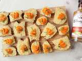 Toasts au houmous