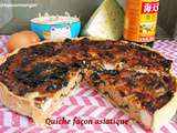 Quiche façon asiatique