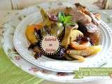 Agneau confit – Recette sucrée-salée d’épaule d’agneau à la rôtissoire