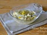 Allégée de la sauce tartare au fromage blanc pour un dips