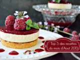 Aout 2015 – Top 5 des recettes du mois d’Aout 2015 chez Kaderick