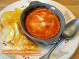 Cabillaud cuit au four en sauce tomate à l’indienne