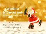 Calendrier jour 9 – Calendrier de l’avent : Top plats