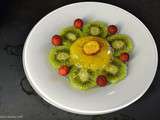 Carpaccio de fruits bio