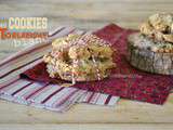 Cookies – Cookies amandes chocolat Toblerone blanc