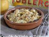 Crumble de Nashis au Toblerone – Recette Express