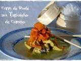 Curry de Dinde aux Tagliatelles de Carottes