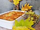 Gateau moelleux vanille façon madeleine aux raisins et rhum